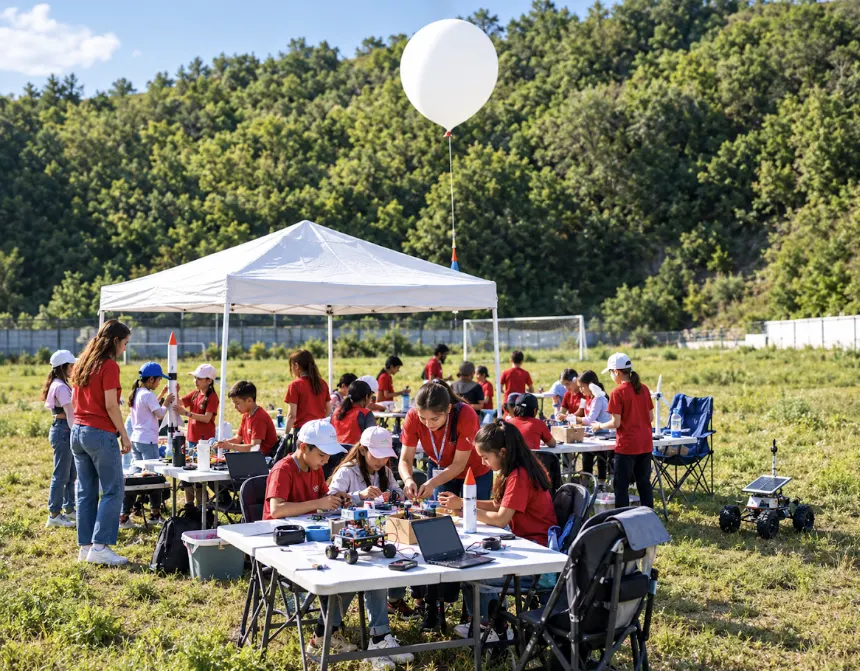 Ақтөбеде оқушыларға арналған Space Camp өтеді